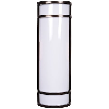 Access Lighting Cove, Dual Voltage Outdoor LED Wall Mount, Bronze Finish, Acrylic Lens Acrylic 20106LEDMG-BRZ/ACR